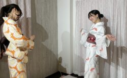 浴衣着付けレッスンが2025年の夏賑わいました！　新宿区中落合着付け教室