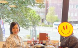 生徒さんと着物でランチ木曽路上落合店へ　たっぷりお話ができました